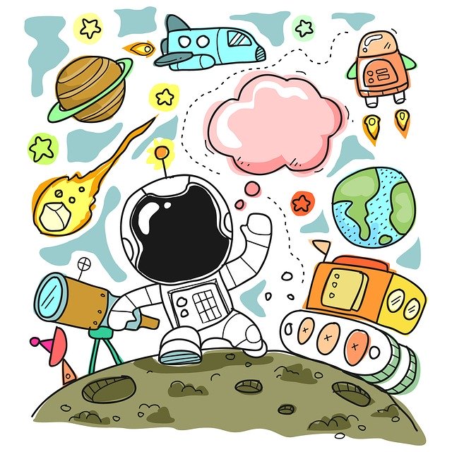image science astronaute
